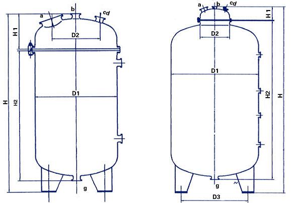 搪玻璃立式儲罐200L-50000L